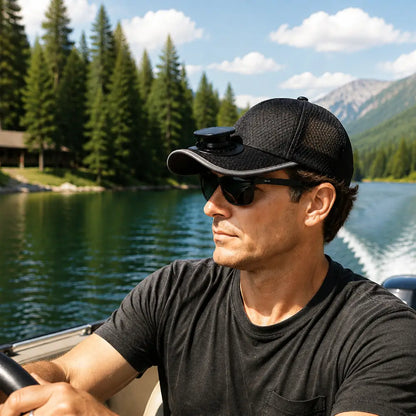 The Solar Fan Cap
